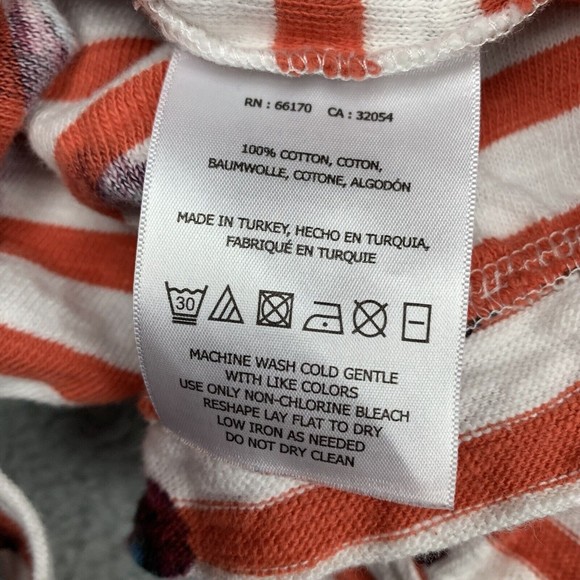 Floral Striped Women's Blouse - Picture 9 of 15